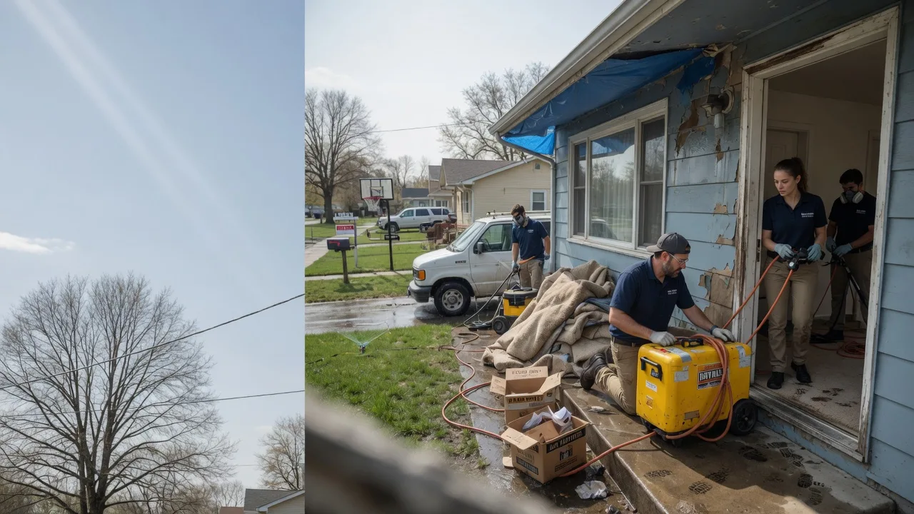 Basement Flood Cleanup in Decherd, TN near me